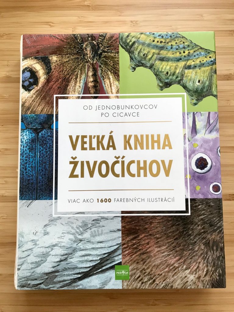 Publikácia Veľká kniha živočíchov pre PO kraj. 
